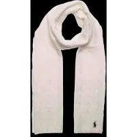 Ralph Lauren per donna. 455956296002 Sciarpa in cashmere e lana bianco crema (OSFA), Casual