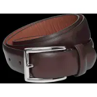 Ralph Lauren per uomo. 405913730001 Cintura elegante in pelle marrone (42 cm), Casual, Classico