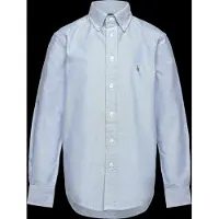 Ralph Lauren per ragazzo. 323677133002 Camicia Oxford blu iconica ((XL) 13/14años= 163/174cm), Cotone, Classico, Manica lunga, moda per