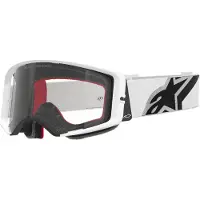 Alpinestars Maschere Supertech Corp White Clear, Taglia: One Size