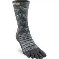 Injinji Outdoor Midweight Crew Wool Calze da trekking (37-40, grigio)