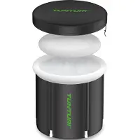 Tunturi IB30 Ice Bath - Vasca da ghiaccio gonfiabile - 75 cm - Vasca per immersione con copertura isolante - pieghevole e pieghevole