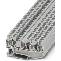 Phoenix Terminale passante 0,08-6 mm² B=6,2 bl - Morsettiera di alimentazione 6,2 mm 32 A ST 4-TWIN BU