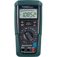 GMC GOSSEN METRAWATT Multimetro portatile digitale METRAHIT X-TRA DAkkS calibrato CAT III 1000 V, CAT IV 600 (M240A)
