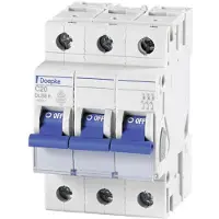 Doepke Interruttore LS C25A DLS-6H-C25-3-6-KA 6kA 3 poli 400V caratteristica C DLS-6H-C25-3-6-KA (09914295)