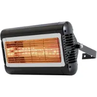 Tansun Riscaldatore a quarzo Sorrento, 2 kW, nero