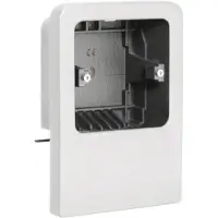 Hager Supporto universale per dispositivi da incasso con cornice per SL 20x55 mm bianco traffico SL200559119016