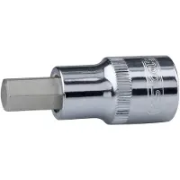 Ks Tools 1/2" CHROMEplus bit socket esagono corto 9/16" - 918.1708