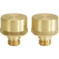 Ks Tools Set di inserti per inserimento in ottone, 2 pezzi, Ø 14 mm, 156.0459