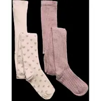 Minymo Collant beige / rosa antico