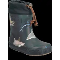 Bisgaard Kid's Thermo Stivali di gomma Bambini (25, nero)