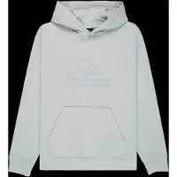 Quiksilver Kid's Comp Logo Hoodie Felpa con cappuccio Bambini (8, grigio)