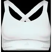 Adidas Women's Fastim L HS Bra Reggiseno sportivo Donna (L - Cup: A-B, bianco)