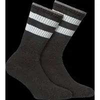 Alpacasocks Merino Casual Stripes Calze casual (36-39, nero)