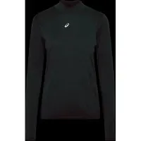 Asics Women's Road Winter Seamless L/S Top Maglia da corsa Donna (M, nero)