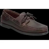 Bianco Mocassino 'Ibiza' marrone scuro