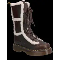 Dr. Martens Stivaletti Buzz Lace WL High Leg Boot Dark Brown donne - Marrone - 42