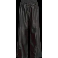 French Connection Tasher Wide Leg Pu Trouser Black Taglia: L | Pantaloni di pelle Outlet | Donna | Nero