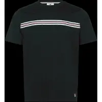 FILA Diecimo Regular Heritage Tape T-shirt Black Taglia: L | Magliette basic Outlet | Uomo | Nero