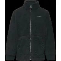 Columbia Kid's Rugged Ridge II Sherpa Full Zip Giacca in pile Bambini (XS, nero)
