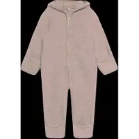 Huttelihut Baby's Pram Suit Wool Fleece Tuta outdoor Bambini (68, beige)