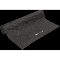 Gaiam Yoga Mat 6 mm Solid Tappetino yoga (61 x 173 x 0,6 cm, nero)