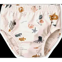 Liewood Baby Kid's Anthony Printed Swim Pants Pantaloncino da bagno Bambini (80, bianco)