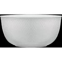 Lyngby Porcelæn Set Di Ciotole Rhombe White 17.5 Cm
