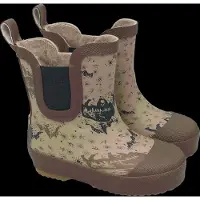 Mikk-Line Kid's Short Winter Wellies AOP Stivali di gomma Bambini (30, marrone)