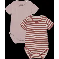 Minymo Kid's Body S/S (2-Pack) Intimo Bambini (50, fuchsia)
