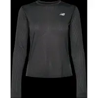 New Balance Women's Athletics Long Sleeve Maglia funzionale Donna (S, nero)