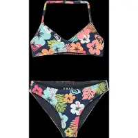 Roxy Kid's Morning Flower Tri Bra Set Bikini Bambini (3 Years, variopinto)