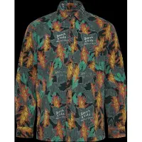 Scotch & Soda Structured Printed Shirt Camo Leaf Aop Taglia: M | Camicie Casual Outlet | Uomo
