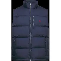 Ralph Lauren per ragazzo. 323969863002 Gilet in piumino Gorham blu marino ((S) 6/7años= 136/138cm), Casual, Poliestere, Navy, moda per