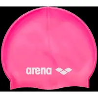Arena Classic Silicone Cuffia da nuoto fuchsia /bianco