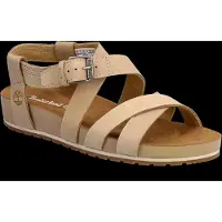 Timberland Women's Malibu Waves Backstrap Sandal Sandali Donna (38, marrone/beige)