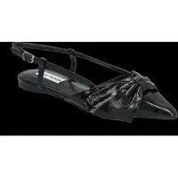 Steve madden Dazzled Flat Shoes Black Leather Taglia: 37 | Infradito Outlet | Donna | Nero