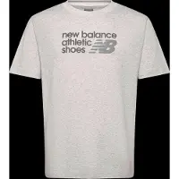 New Balance Athletics Premium Relaxed Chest Logo T-shirt Ash Heather Taglia: L | Magliette basic Outlet | Uomo
