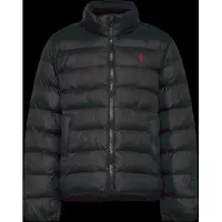 Ralph Lauren per ragazzo. 323B15066002 Giacca nera imbottita pieghevole Colden ((M) 8/9años= 140/149cm), Nero, Casual, Nylon riciclato,