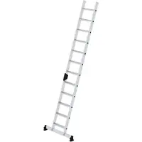 MUNK Günzburger Steigtechnik Scala a pioli MUNK con traversa di livellamento e Ergo-Pad, 12 pioli