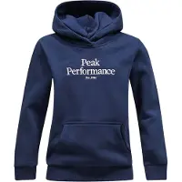 Peak Performance Kid's Junior Original Hood Felpa con cappuccio Bambini (160, blu)