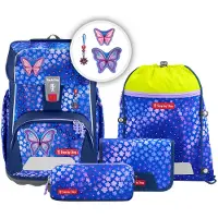 Step by step Giant Set di borse per la scuola 5 pezzi blu