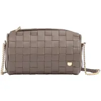 Dudu Toys Abigail Borsa a tracolla Vera Pelle 19.5 cm grigio