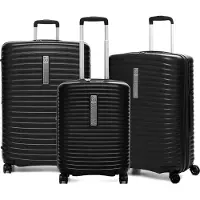 Modo By Roncato Vega 4 ruote Set di valigie 3 pezzi espandibile nero