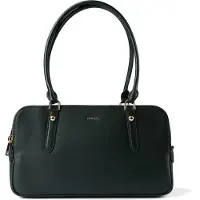 Furla Giulia Borsa a spalla Vera Pelle 35 cm verde