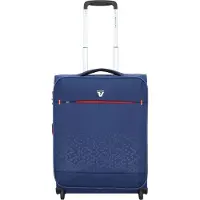 Roncato Crosslite Trolley Bagaglio A Mano 2 Ruote 55x40x20/23 Cm Espandibile - Blu