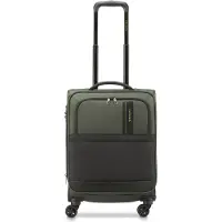 Roncato Metropolitan Travel Trolley Bagaglio A Mano 55x40x20/23 Cm Espandibile - Verde Militare