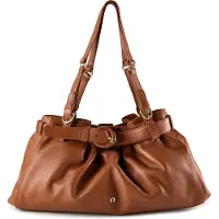 Etienne aigner Lavinia Borsa a spalla Vera Pelle 45 cm marrone