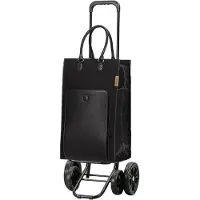 Andersen Shopper Quattro Shopper Charu Carrello della spesa 57 cm nero