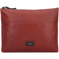 Piquadro Harper Borsa da uomo Vera Pelle 33 cm marrone